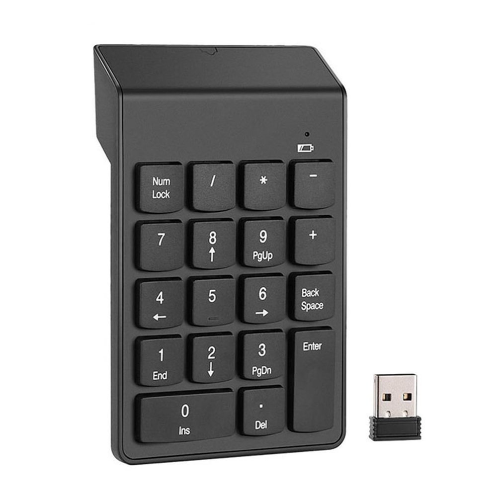 Gaming Keyboard Mini - 18 Tombol 2.4G Keyboard Nirkabel Mini