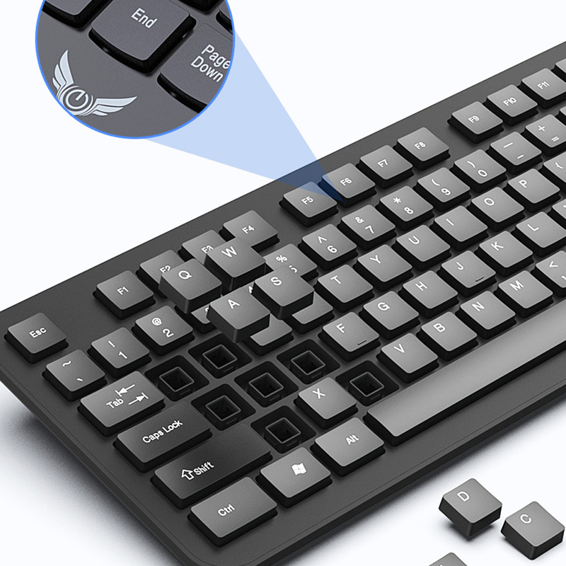 Set Mouse Keyboard Nirkabel 2. - Gaming Keyboard Mini ulasan dan harga