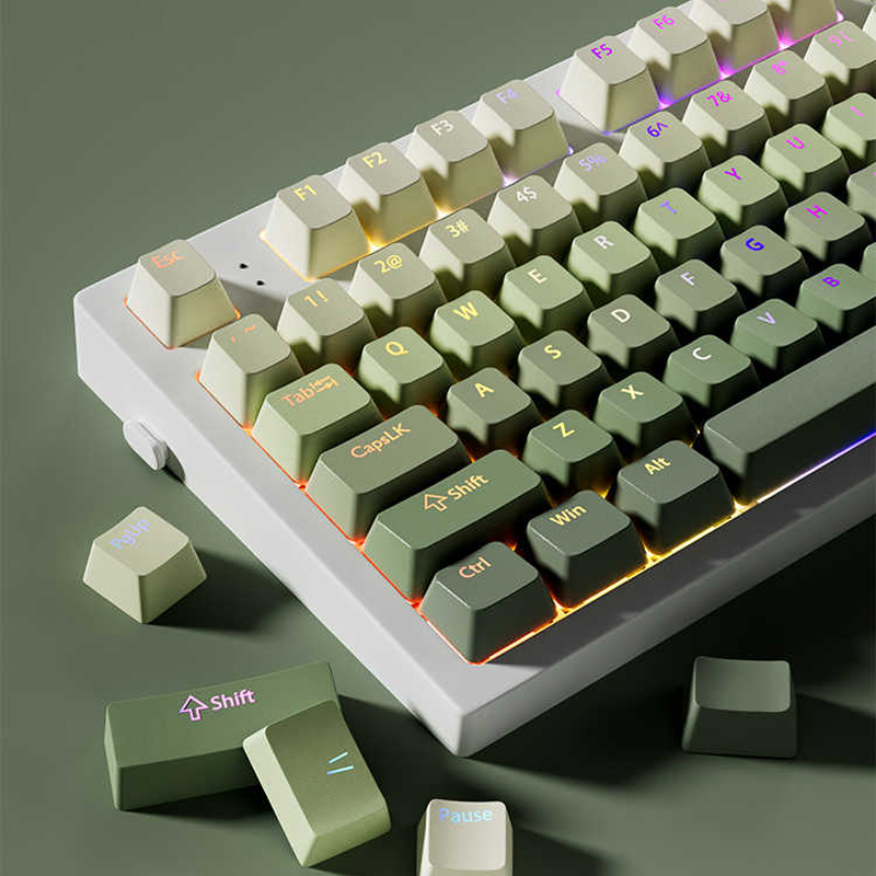 Keycap PBT Double Shot Anggur  - Gaming Keyboard No Rgb ulasan dan harga